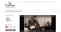 Desktop Screenshot of cuttime.com